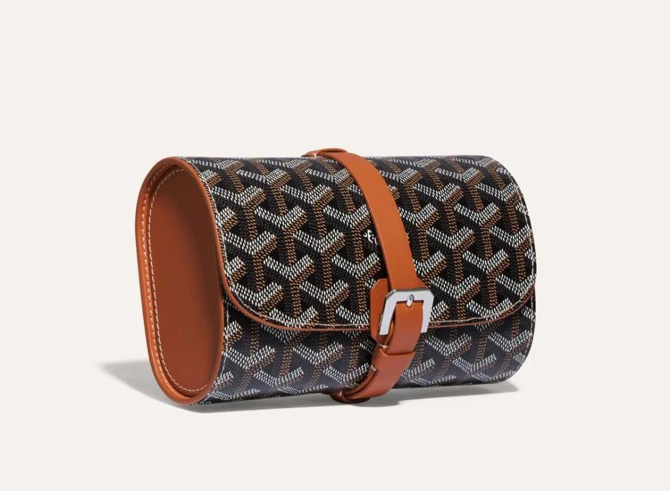 Goyard : l'étui de voyage pour deux montres