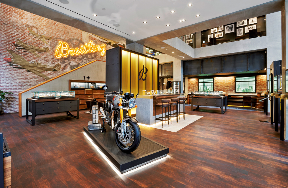 Breitling réouvre sa boutique exclusive de New York