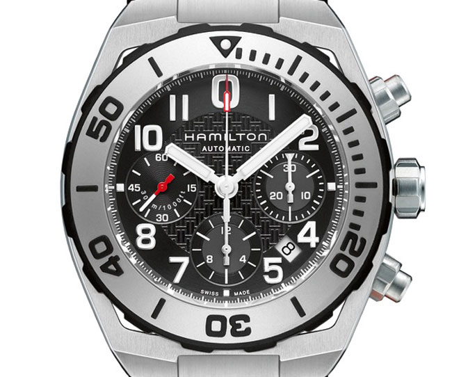 Hamilton Khaki Navy Sub Auto Chrono