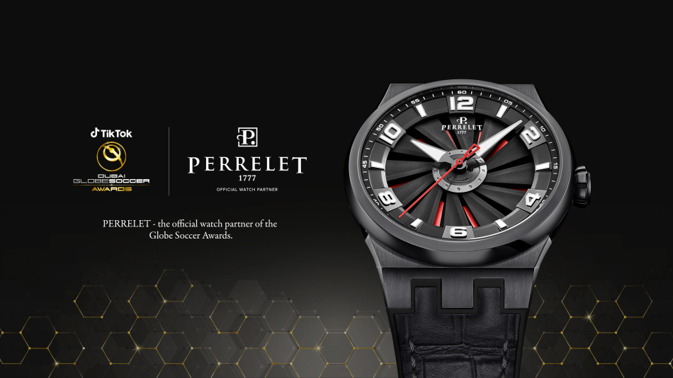 Perrelet partenaire des Globe Soccer Awards à Dubaï
