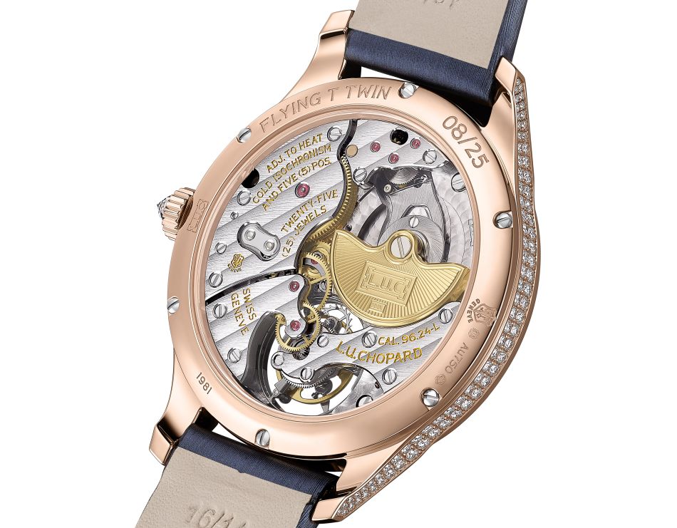 Chopard L.U.C. Flying T Twin Ladies : un tourbillon volant au coeur d'une montre féminine