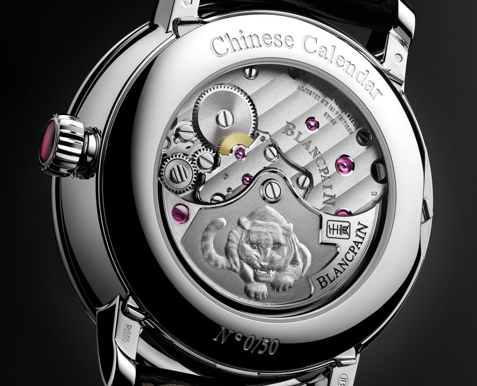 Blancpain Calendrier Chinois Traditionnel pour fêter l'année du tigre 2022 Blancpain Calendrier Chinois Traditionnel pour fêter l'année du tigre 2022