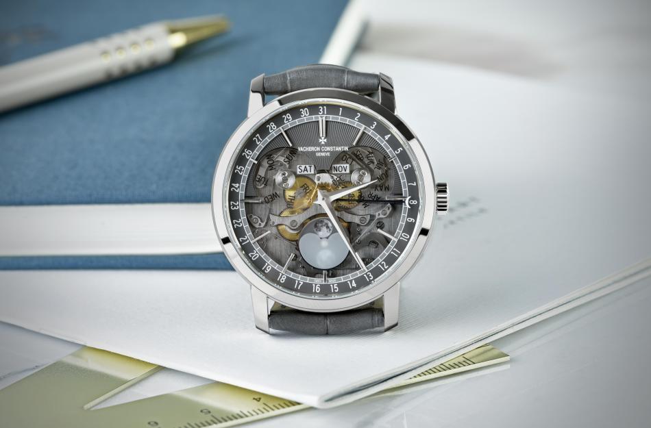 Vacheron Constantin Traditionnelle calendrier complet "openface"