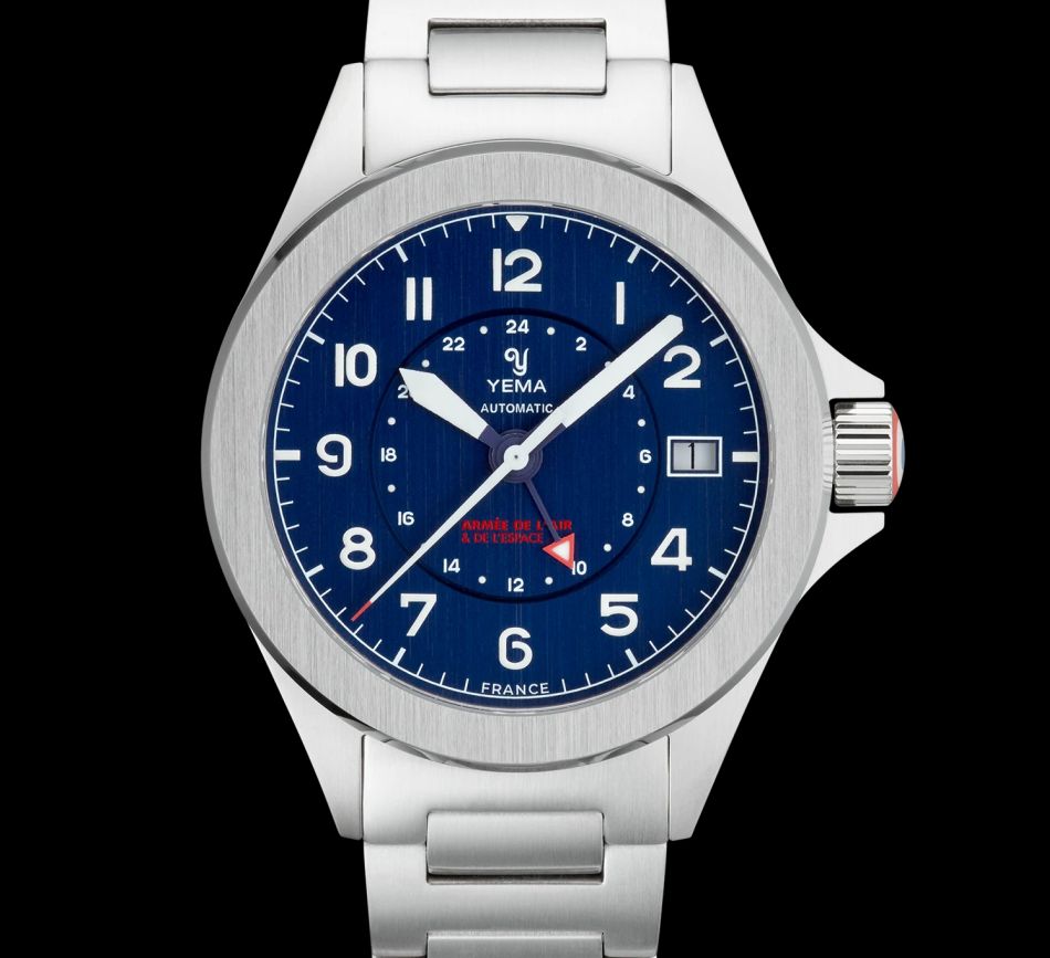 Yema Flygraf Armée de l'Air GMT : 500 exemplaires Yema Flygraf Armée de l'Air GMT : 500 exemplaires