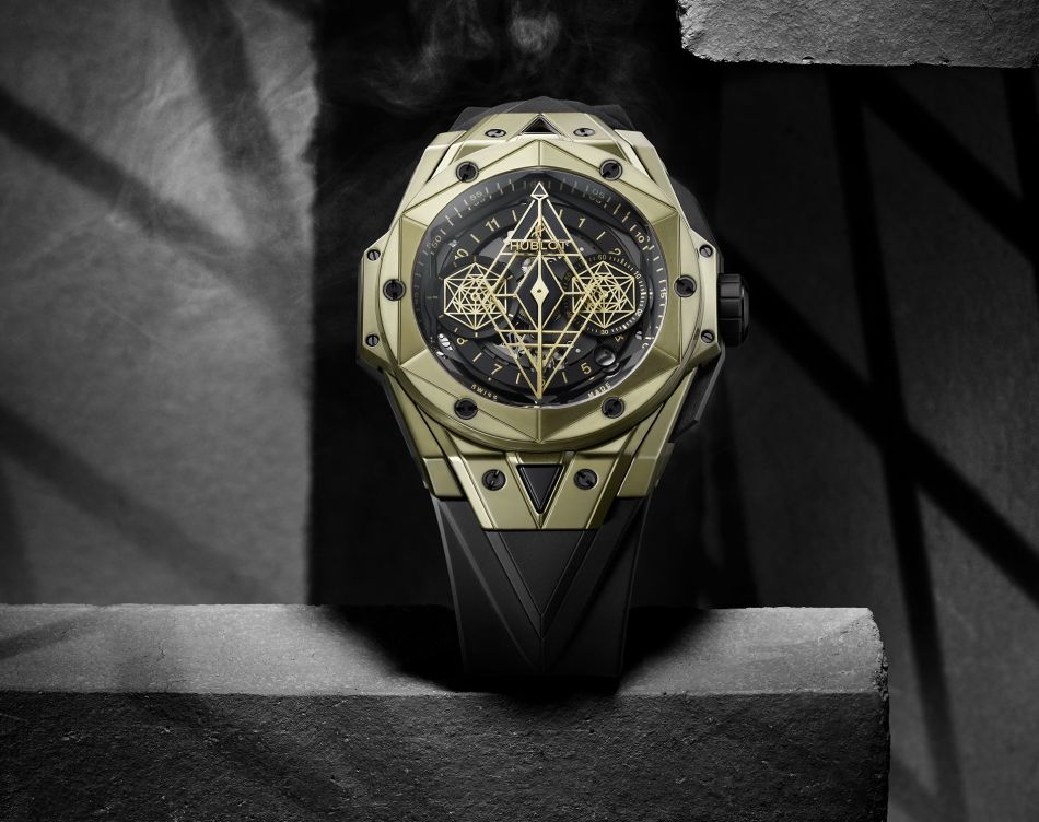 Hublot Big Bang Sang Bleu Magic Gold