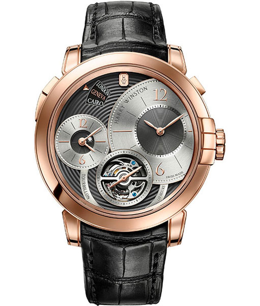 Harry Winston Midnight Tourbillon GMT Limited Edition Geneva : 5 exemplaires