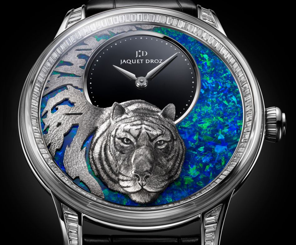 Nouvel an chinois 2022 : Jaquet Droz dédie six créations exclusives au tigre ! Nouvel an chinois 2022 : Jaquet Droz dédie six créations exclusives au tigre !