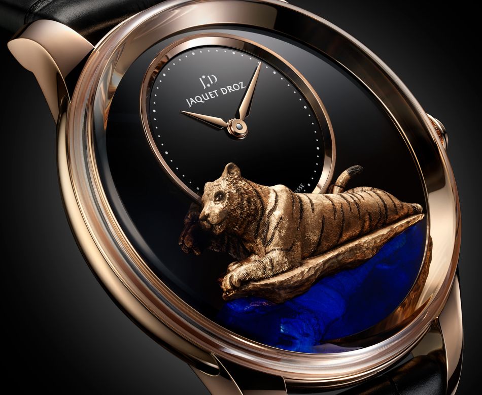 Nouvel an chinois 2022 : Jaquet Droz dédie six créations exclusives au tigre !