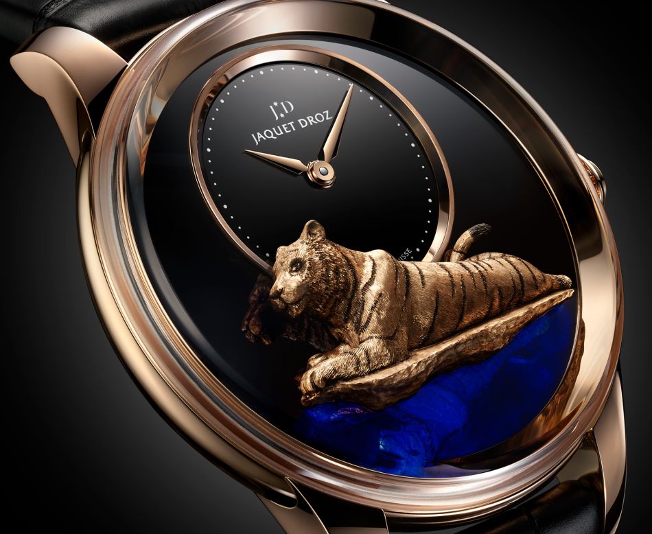 Nouvel an chinois 2022 : Jaquet Droz dédie six créations exclusives au tigre ! Nouvel an chinois 2022 : Jaquet Droz dédie six créations exclusives au tigre !