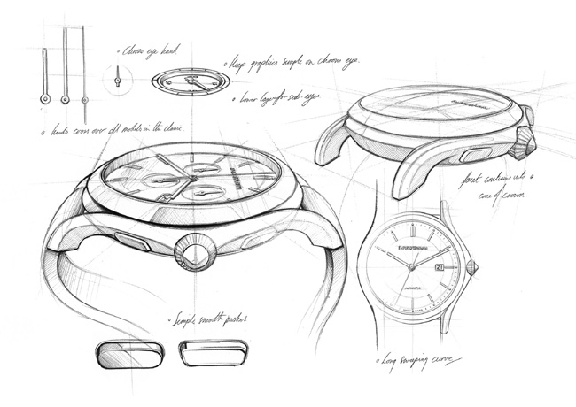 Emporio Armani Swiss Made : Giorgio Armani présente sa collection de montres à Milan