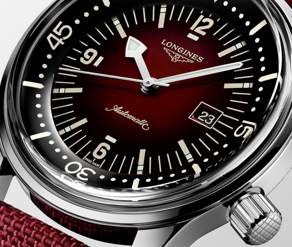 Longines Legend Diver : trois nouveaux cadrans en 36 mm