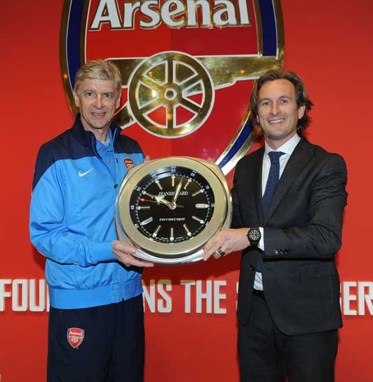 Jeanrichard : montre officielle d’Arsenal FC Jeanrichard : montre officielle d’Arsenal FC