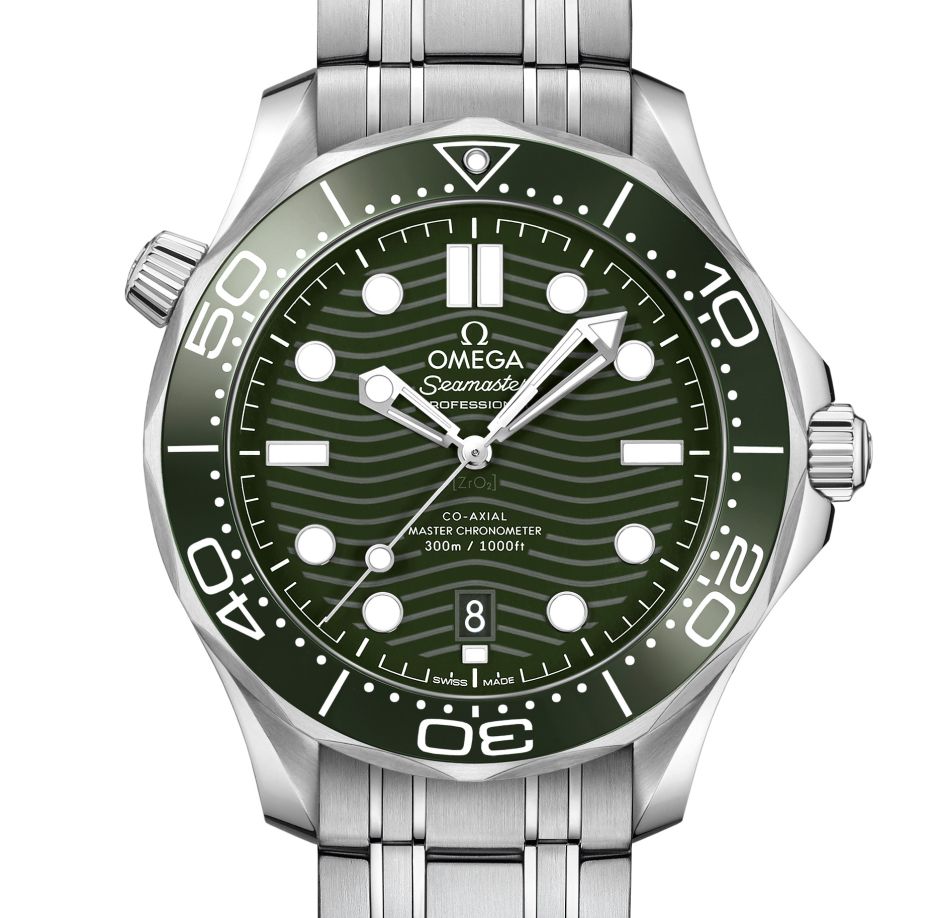 Omega Seamaster Diver 300M : cadran vert profond Omega Seamaster Diver 300M : cadran vert profond