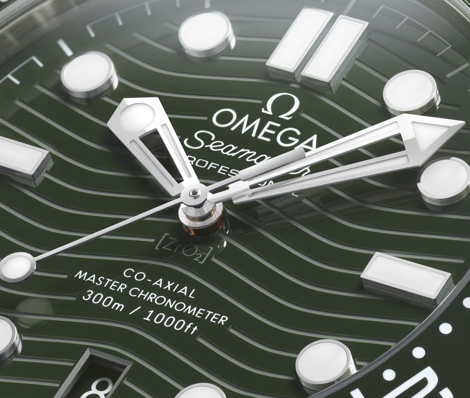 Omega Seamaster Diver 300M : cadran vert profond Omega Seamaster Diver 300M : cadran vert profond