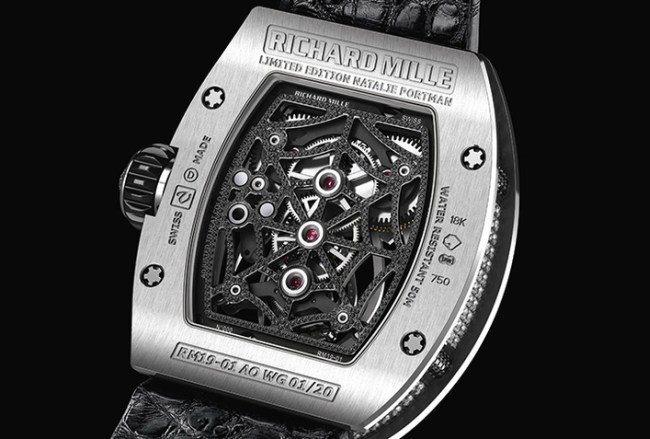 Richard Mille Tourbillon RM 19-01 Natalie Portman : Spiderwoman Richard Mille Tourbillon RM 19-01 Natalie Portman : Spiderwoman