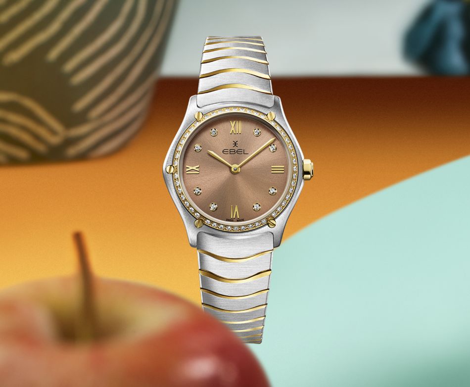 Ebel Sport Classic Lady : cadran "praline" ou "blue mint" Ebel Sport Classic Lady : cadran "praline" ou "blue mint"