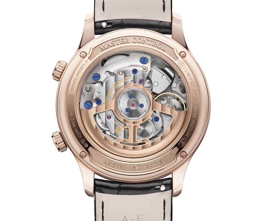 Jaeger-LeCoultre Master Control Memovox Timer or rose : tout simplement somptueuse Jaeger-LeCoultre Master Control Memovox Timer or rose : tout simplement somptueuse