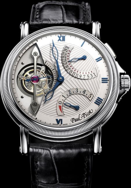 Paul Picot Atelier Tourbillon or blanc