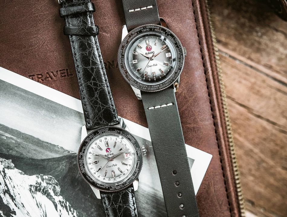 Rado Captain Cook Over-Pole Worldtimer : globetrotteuse sixties