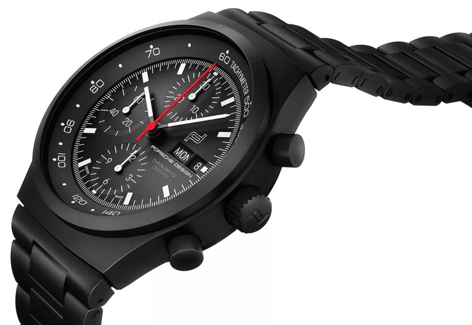Porsche Design Chronograph 1 All Black Numbered : le retour de la première montre noire