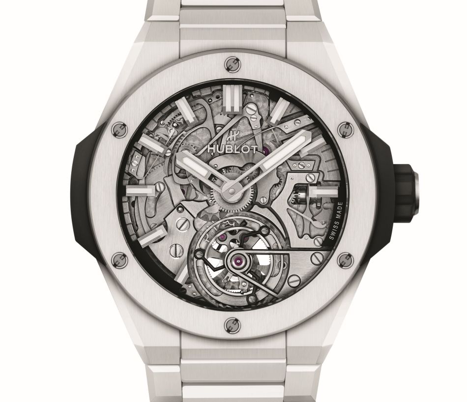 Hublot Big Bang Integral Tourbillon Répétition Minute Cathédral en full céramique : série spéciale Japon Hublot Big Bang Integral Tourbillon Répétition Minute Cathédral en full céramique : série spéciale Japon