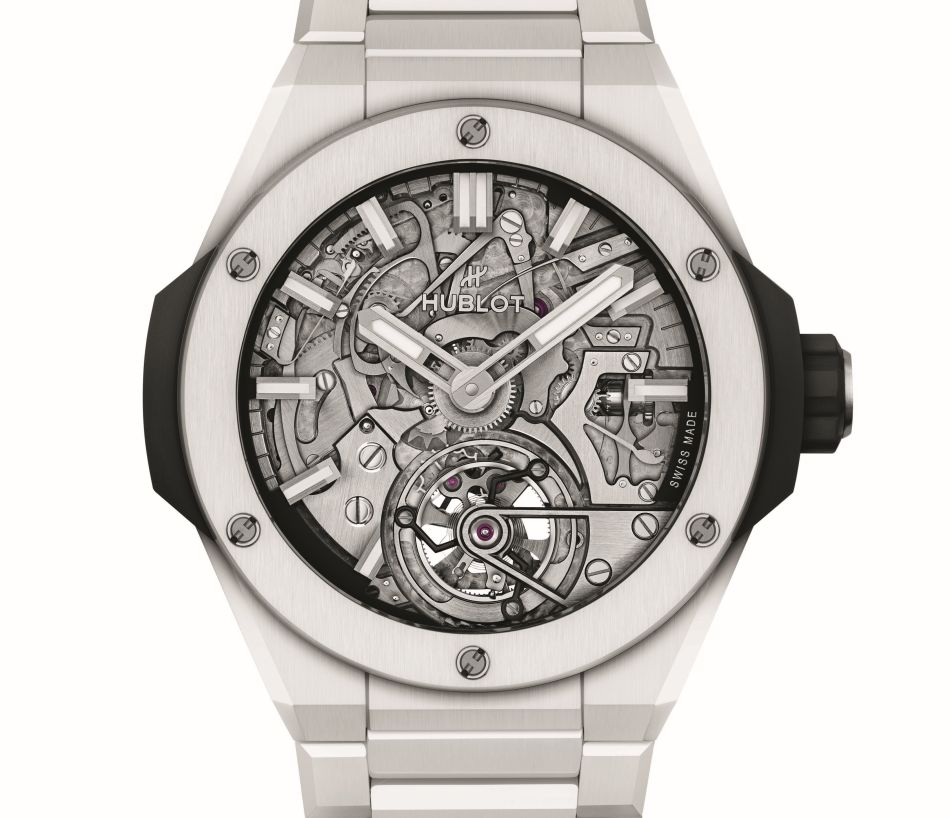 Hublot Big Bang Integral Tourbillon Répétition Minute Cathédral en full céramique : série spéciale Japon