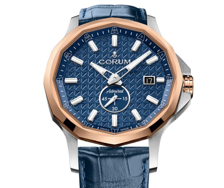 Corum Admiral 42 Automatic : cadran "Grenadier"