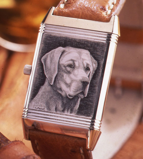 Jaeger-LeCoultre : expo de montres gravées au Bon Marché à Paris Jaeger-LeCoultre : expo de montres gravées au Bon Marché à Paris