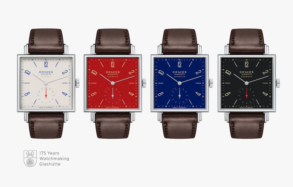 Nomos Tetra neomatik : de nouvelles couleurs de cadrans en éditions limitées Nomos Tetra neomatik : de nouvelles couleurs de cadrans en éditions limitées