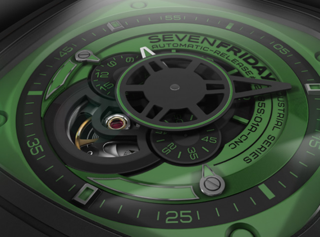 SevenFriday détail cadran SevenFriday détail cadran