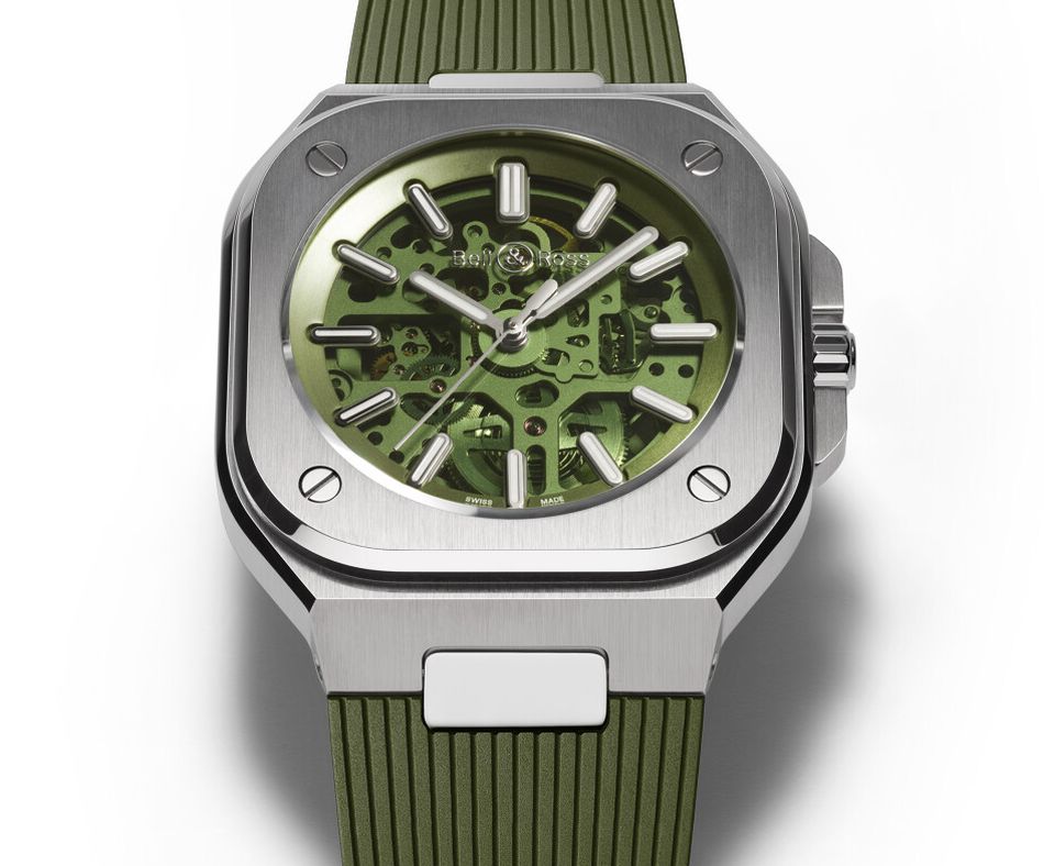 Bell & Ross BR 05 Skeleton green