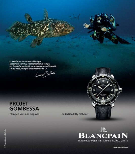 Blancpain et le coelacanthe sur Arte le 3 mai 2014 en prime-time