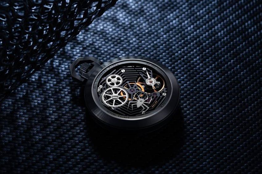 Aerowatch montre de poche "Spider Squelette"