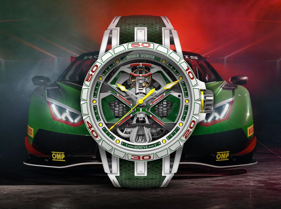Roger Dubuis Excalibur Spider Huracan : vrombissant comme une Lamborghini Roger Dubuis Excalibur Spider Huracan : vrombissant comme une Lamborghini