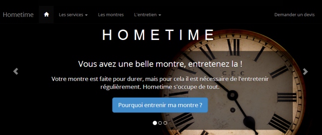 Hometime : nouveau service horloger sur Paris