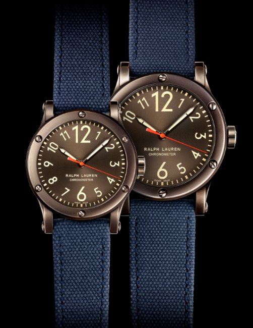 Ralph Lauren RL67 Safari 39mm Chronometer canvas