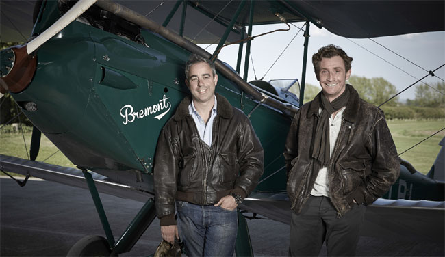 Les frères English, fondateurs de la marque Bremont