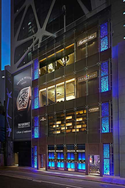 Maison Franck Muller à Hong Kong Maison Franck Muller à Hong Kong