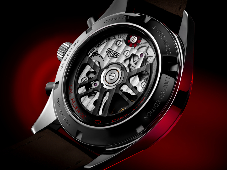 TAG Heuer Carrera Red : tendance rouge carmin