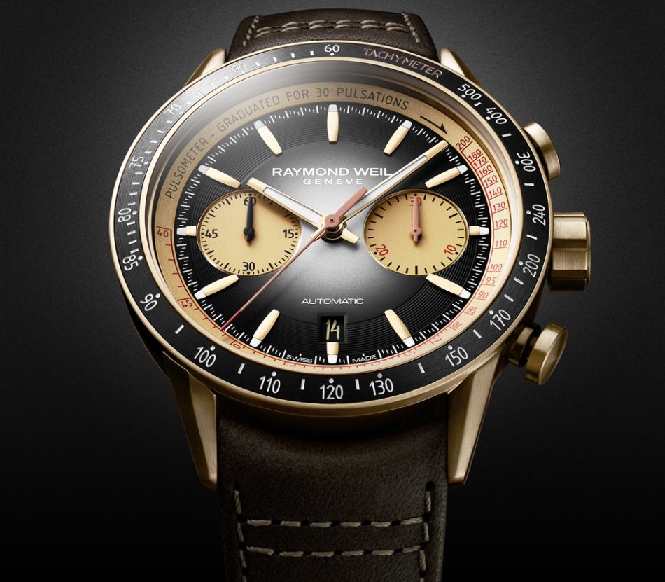 Raymond Weil Freelancer : belle série limitée "bronzo" Raymond Weil Freelancer : belle série limitée "bronzo"