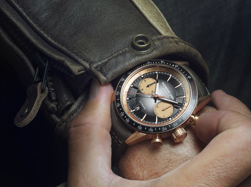 Raymond Weil Freelancer : belle série limitée "bronzo"