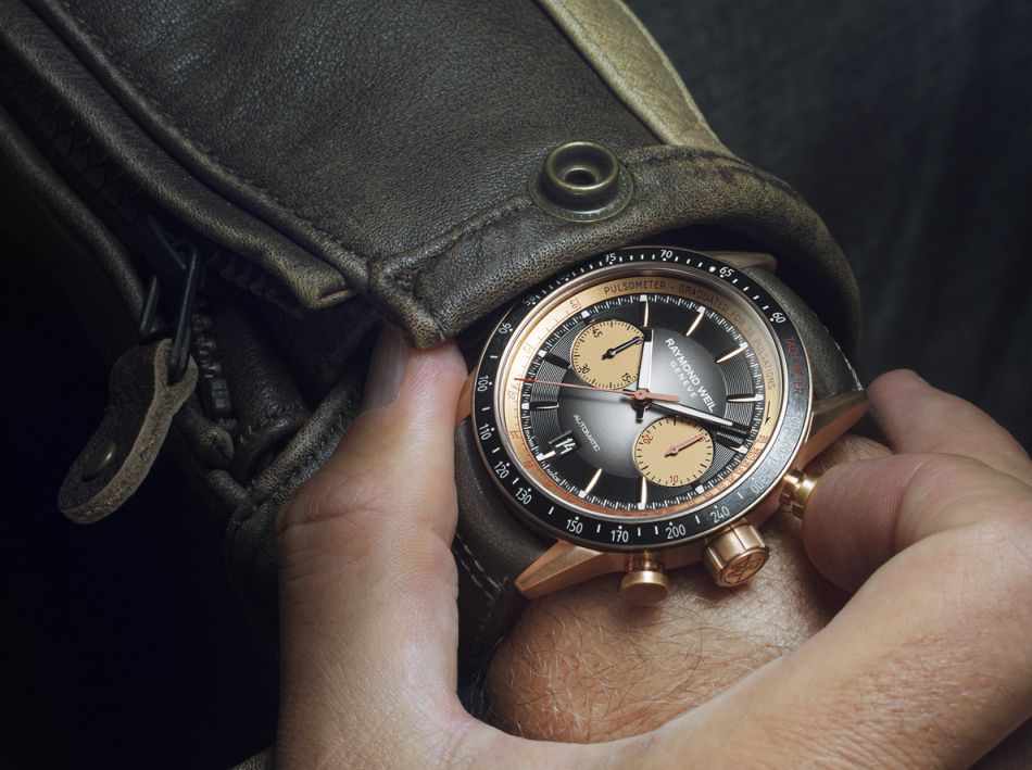 Raymond Weil Freelancer : belle série limitée "bronzo" Raymond Weil Freelancer : belle série limitée "bronzo"