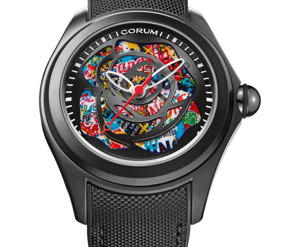 Corum Bubble x Aiiroh : oeuvre d'art de poignet Corum Bubble x Aiiroh : oeuvre d'art de poignet