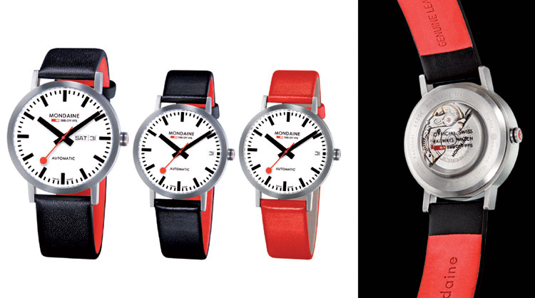 Mondaine automatique 40 et 33 mm Mondaine automatique 40 et 33 mm