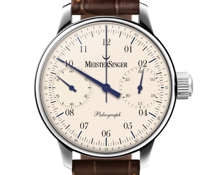Paleograph : le chronographe selon MeisterSinger Paleograph : le chronographe selon MeisterSinger