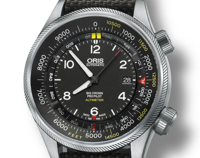 Oris Big Crown ProPilot Altimeter : montre de pilote avec altimètre  mécanique