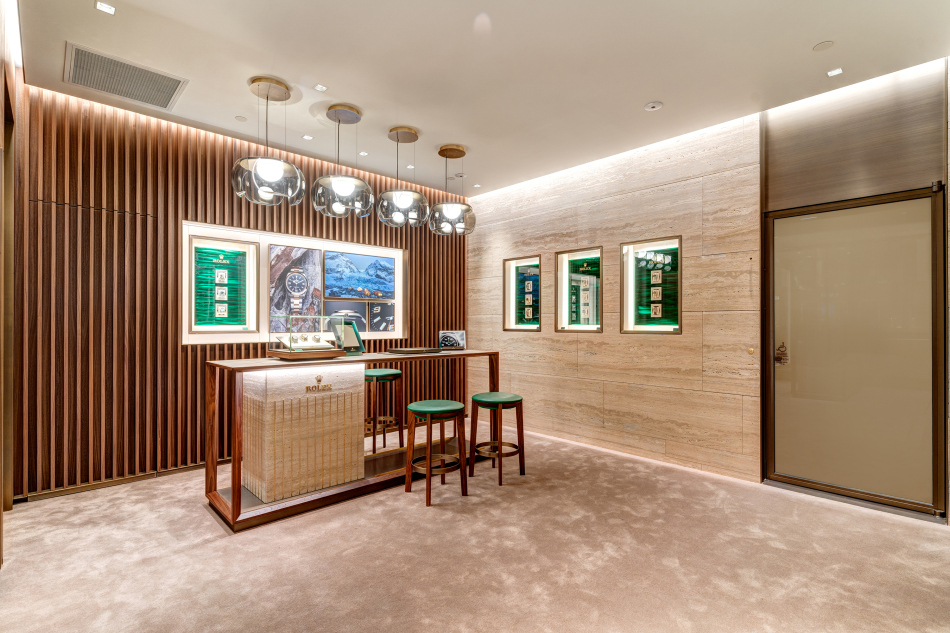 Galeries Lafayette : un somptueux et nouvel espace Rolex de 250m2 sur le boulevard Haussmann Galeries Lafayette : un somptueux et nouvel espace Rolex de 250m2 sur le boulevard Haussmann