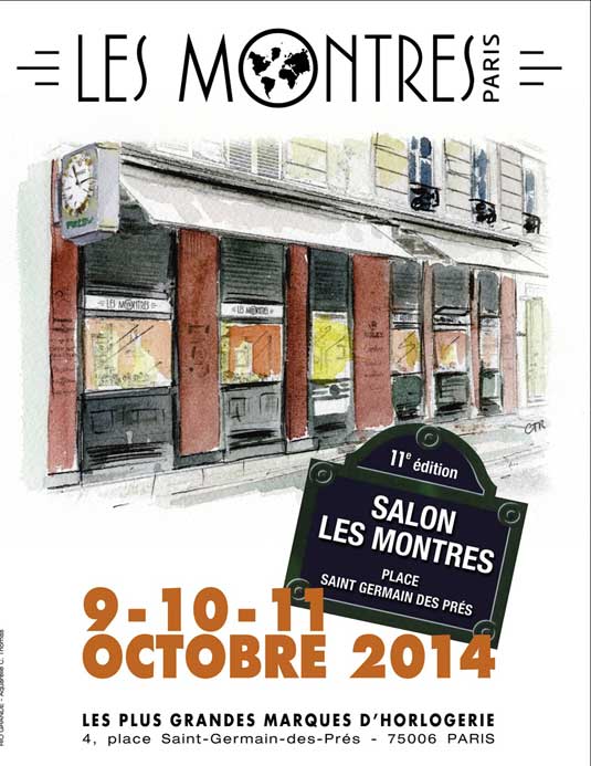 Salon « Les Montres » : 11ème édition du 9 au 11 octobre 2014