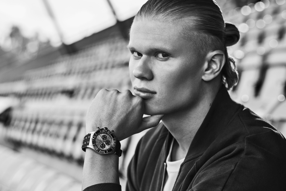 Erling Haaland : nouvel ambassadeur Breitling