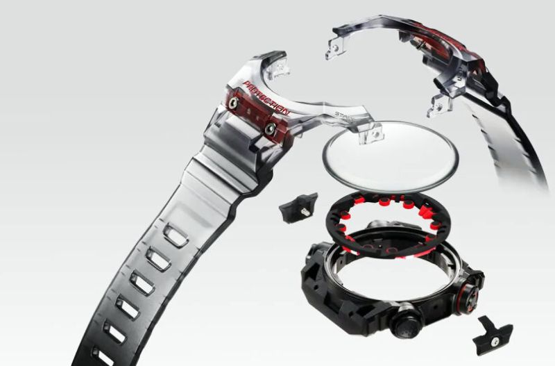G-Shock présente un tout nouveau boitier d'avant-garde : le B001